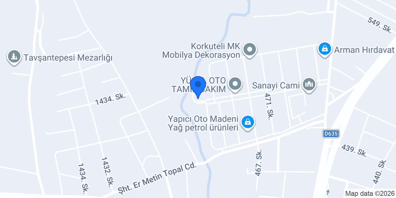 KURTOĞLU TRAKTÖR & BİÇERDÖVER TİC konumu