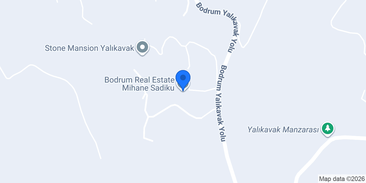 Bodrum Real Estate Mihane Sadiku konumu