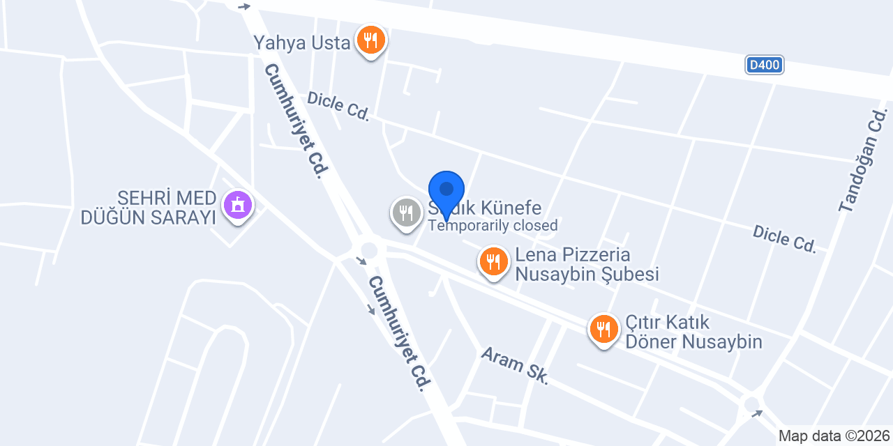 Nusaybin Ortaokulu konumu