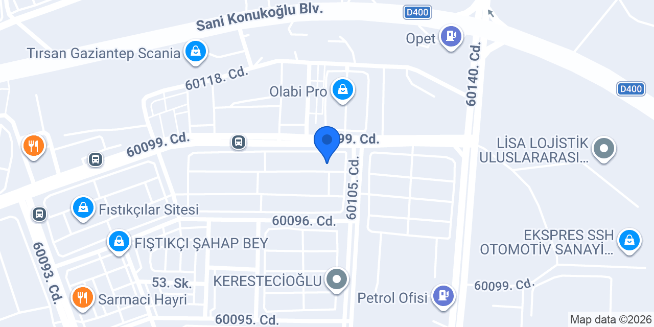 Seferoğulları Fıstık konumu