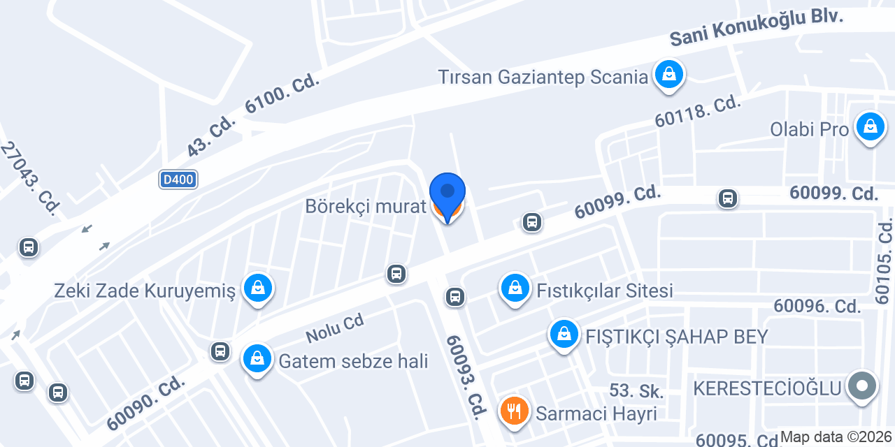 Börekçi murat konumu