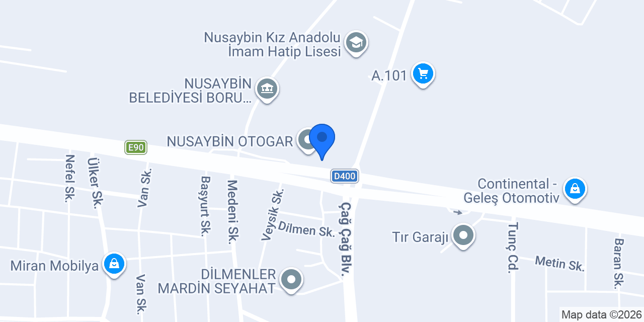 nusaybin otogar seyehat otobüs konumu