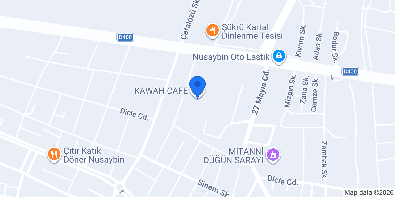 KAWAH CAFE konumu