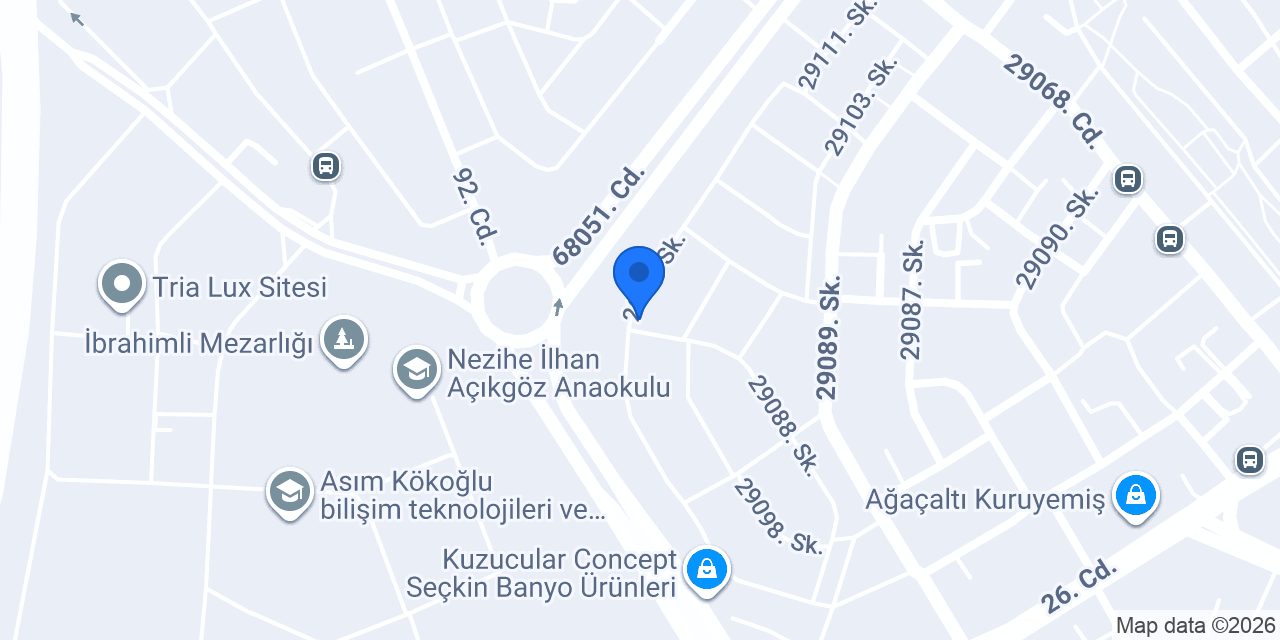 Büyükbeşe İnşaat konumu