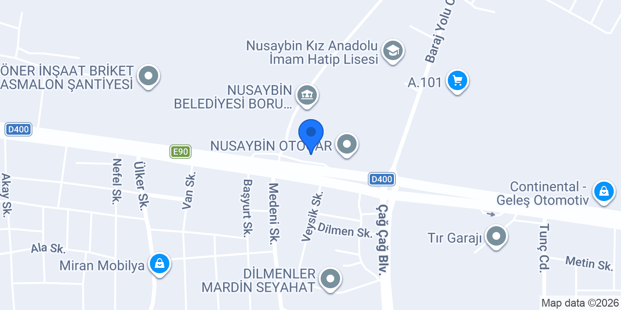 Nusaybin 2 Nolu Aile Sağlık Merkez konumu