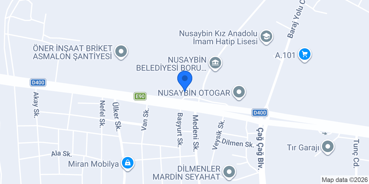 Zümrüt Turizm konumu