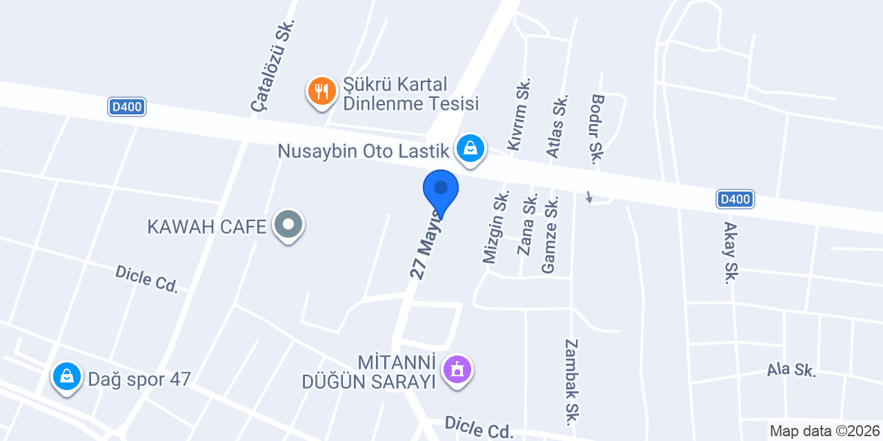 Mekselina Spa Nusaybin konumu