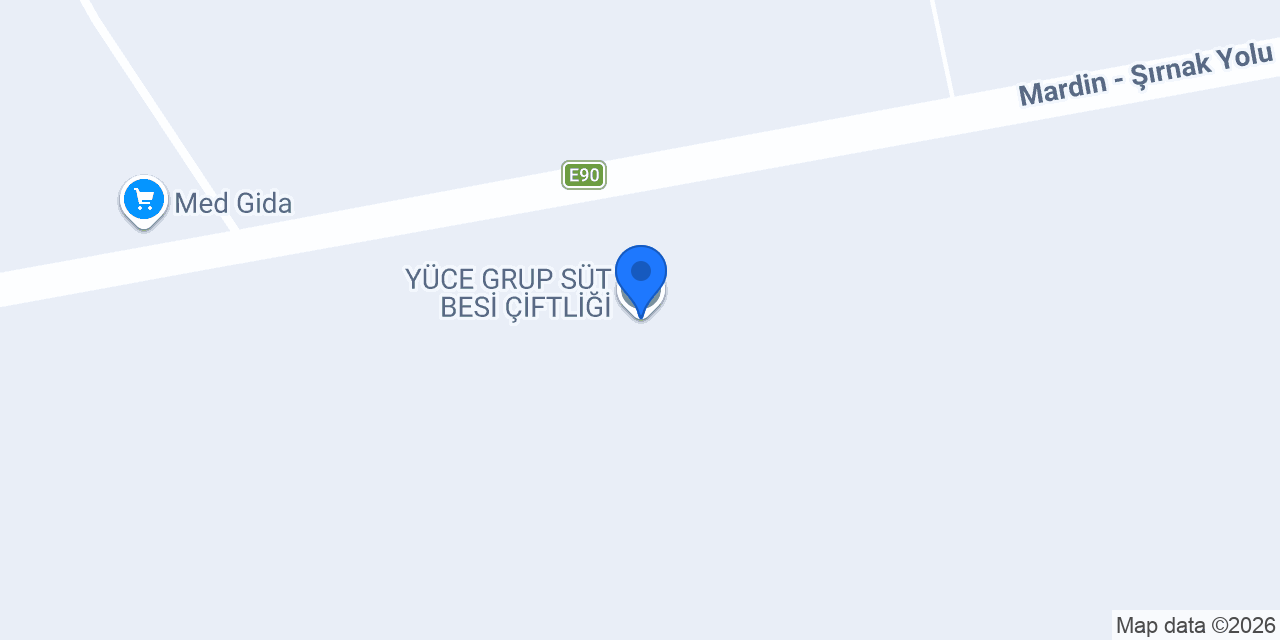 YÜCE GRUP SÜT BESİ ÇİFTLİĞİ konumu
