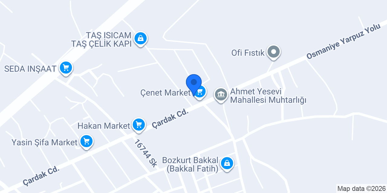 Çenet Emlak konumu