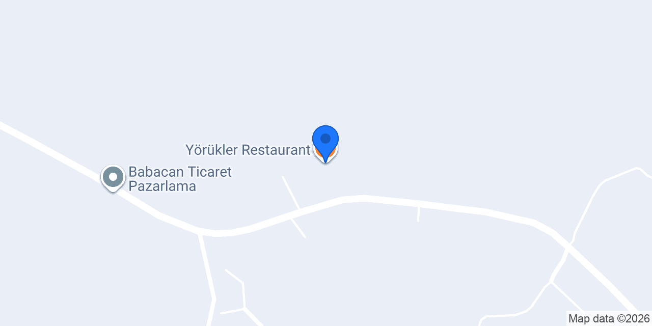 Yörükler Restaurant konumu