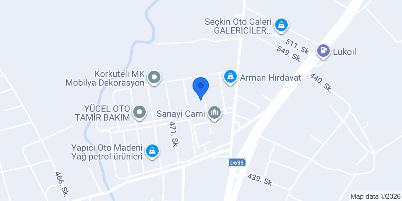TARAYAN KAROSER konumu