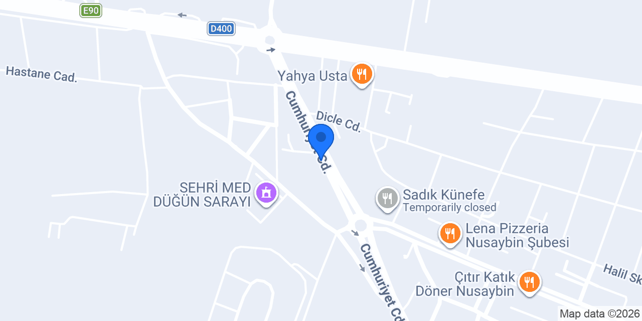 Nusaybin Cafe Paris Rasturant konumu