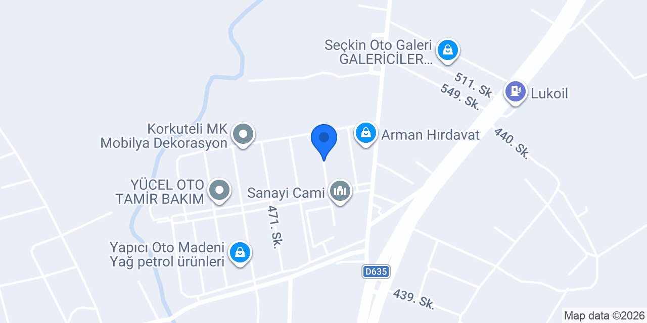 ŞAH MOBİLYA konumu