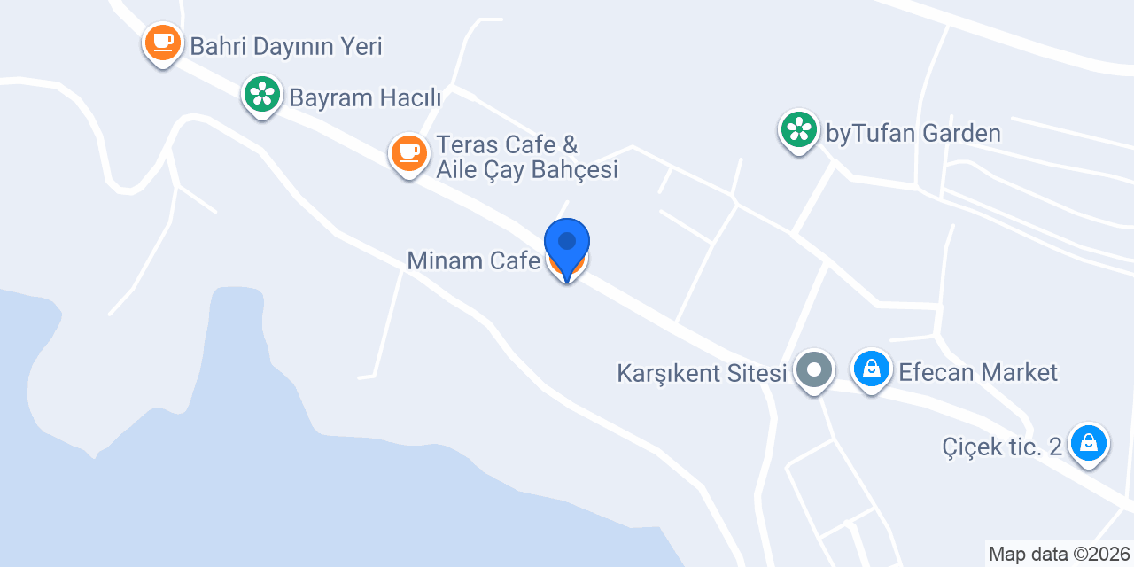 Minam Cafe konumu