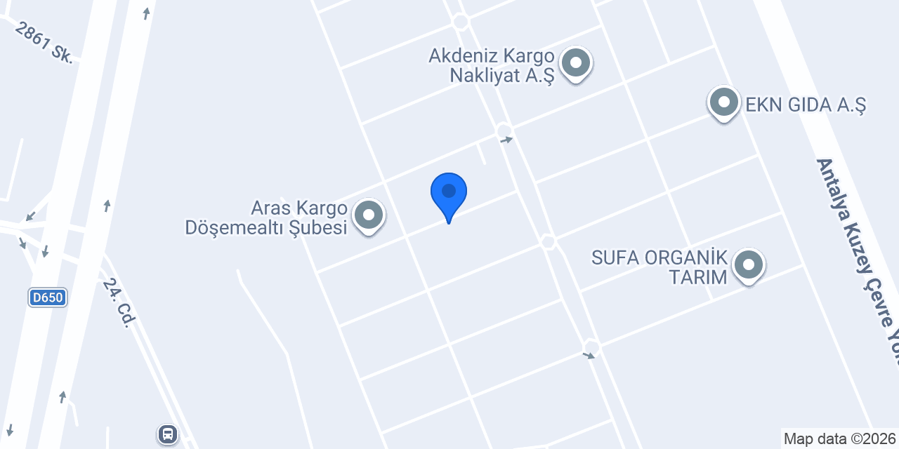 Kantech Tarım konumu
