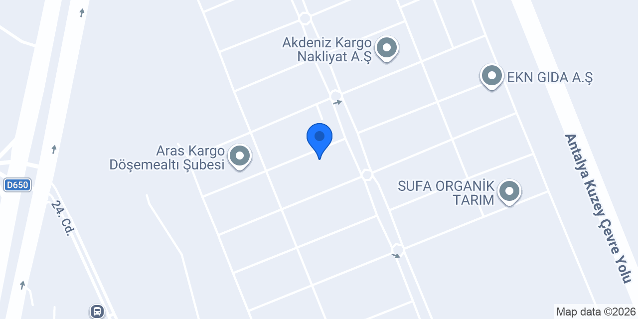 Başak Paketleme konumu