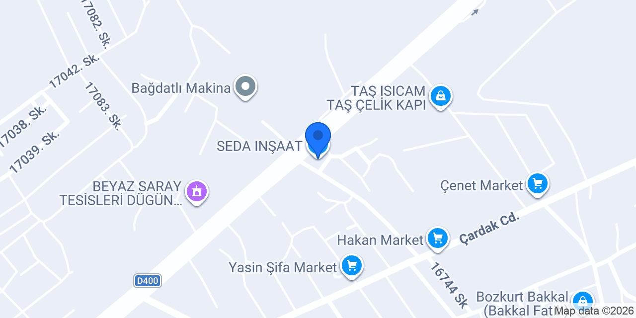 SEDA INŞAAT konumu