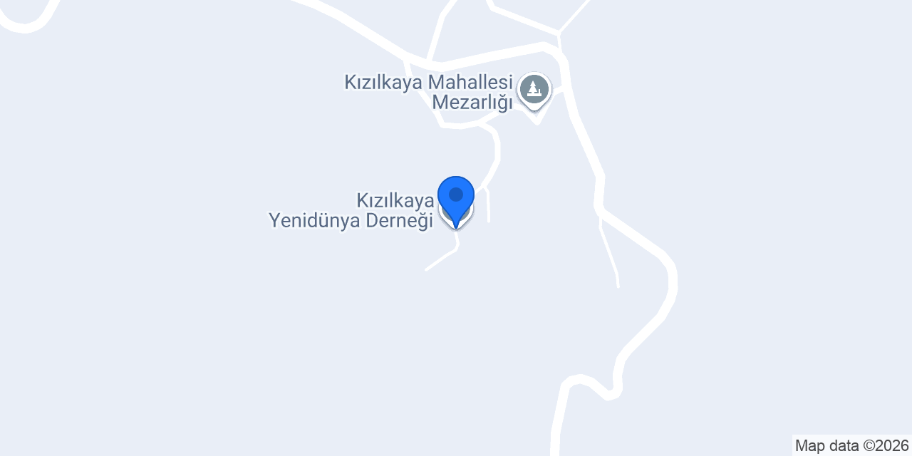 Kızılkaya Yenidünya Derneği konumu