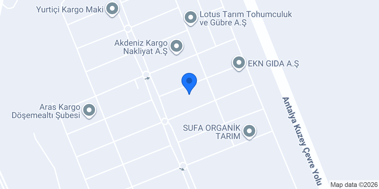 VAROLAN A.S ANTALYA ŞUBE konumu