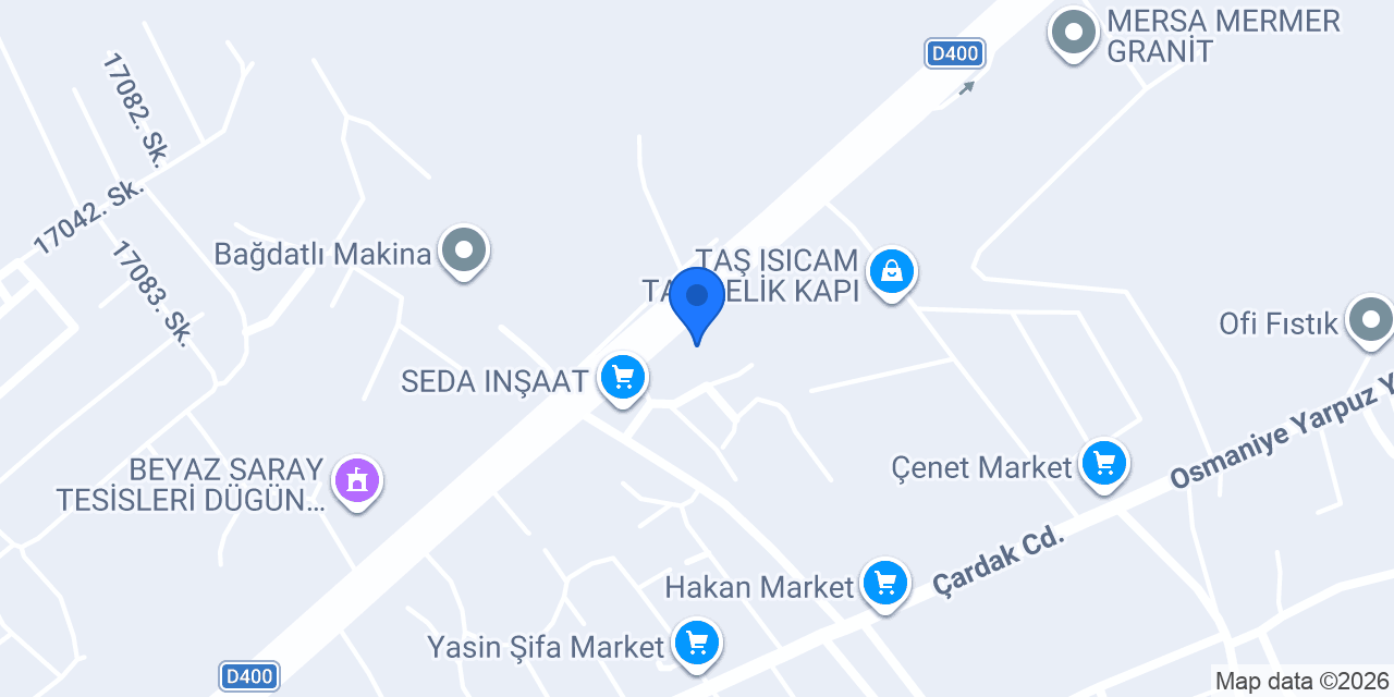 Sarıçam Metal konumu