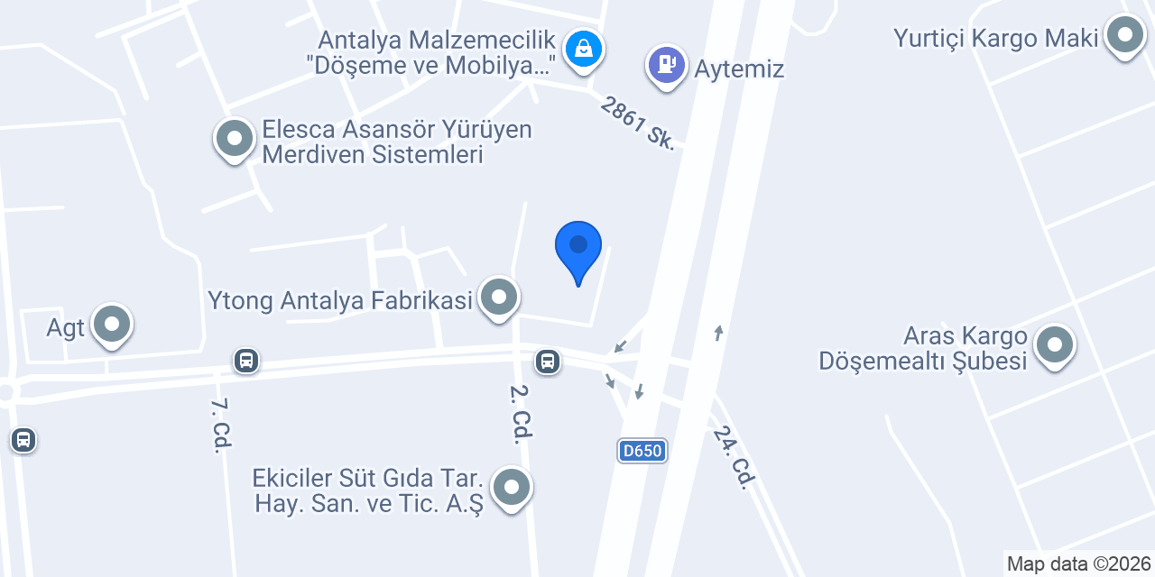 Bonfes Gıda A.Ş. konumu