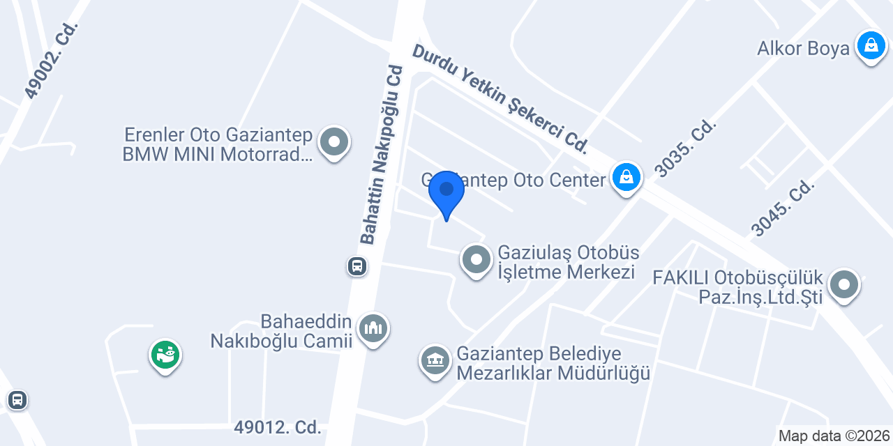 Dgn Garaj konumu