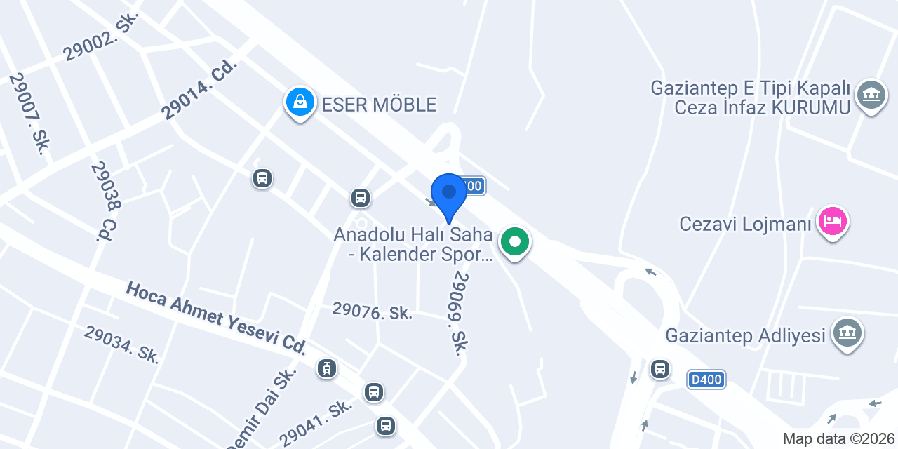 Çöl Çelik Büro Mobilya - Merkez konumu
