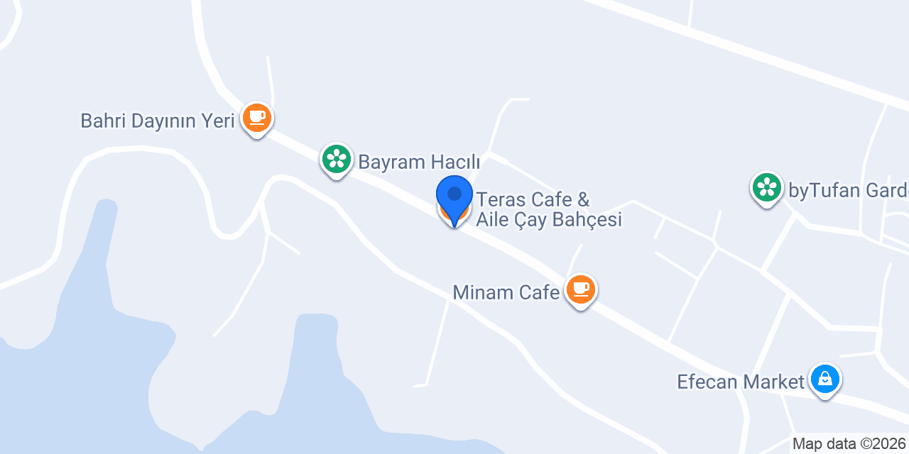 Teras Cafe & Aile Çay Bahçesi konumu