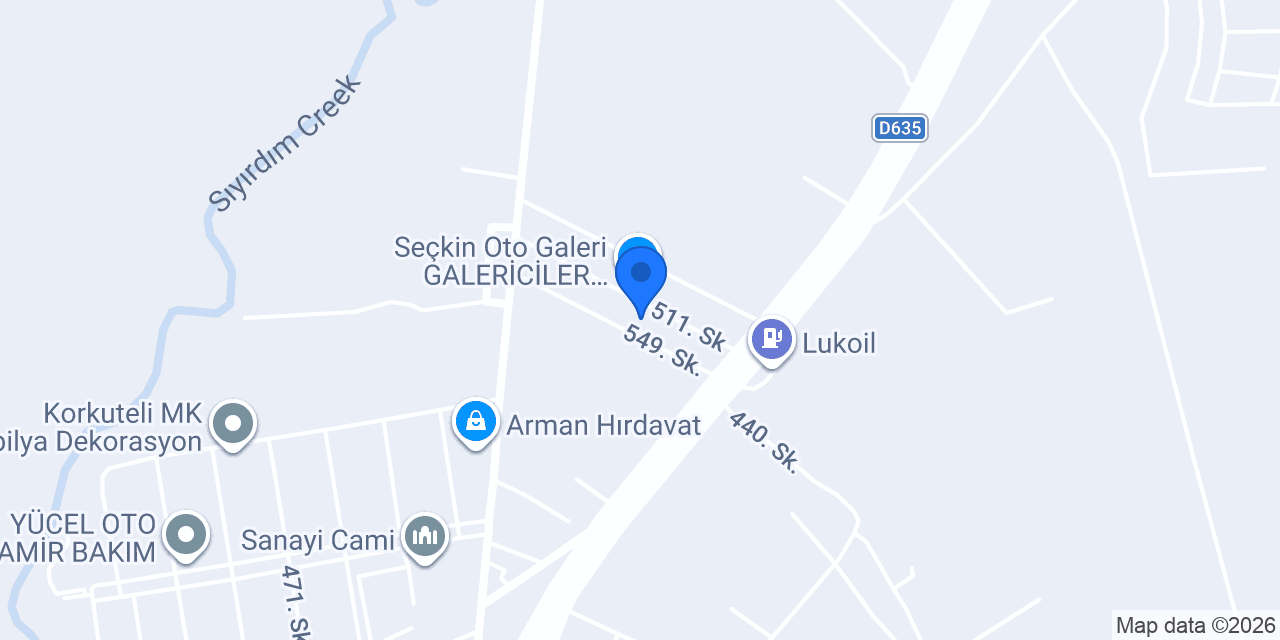 Köroğlu Otomotiv konumu