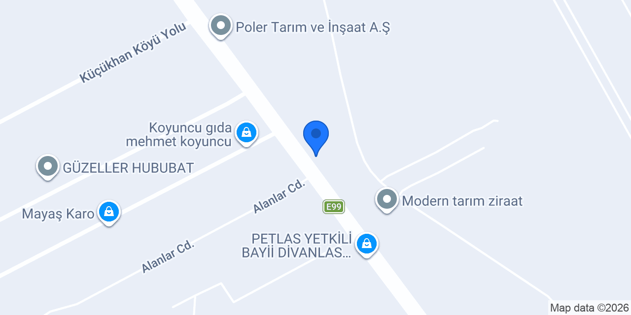 DAŞLAR DORSE YEDEK PARÇA konumu