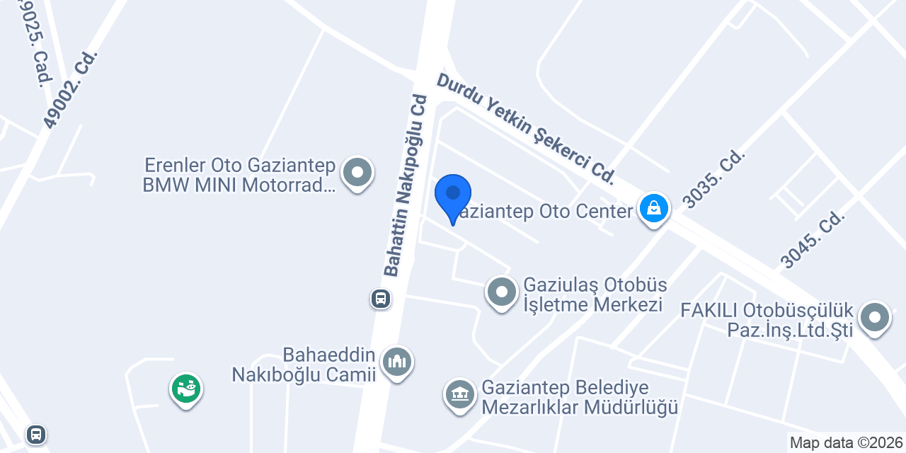 Doğan Otomotiv konumu
