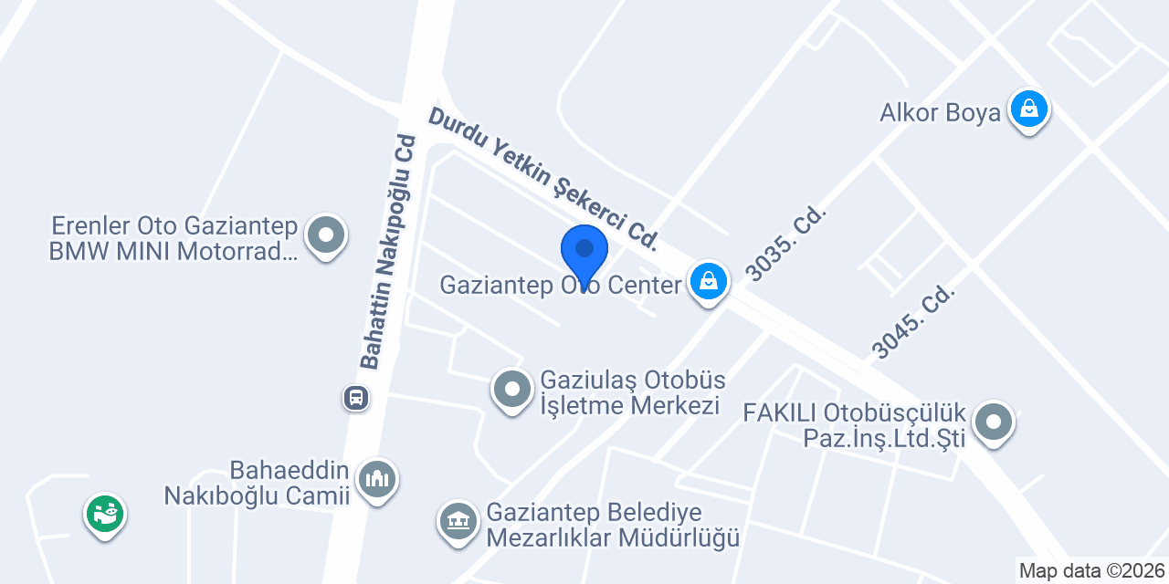 AUTO ÇAĞDAŞ konumu