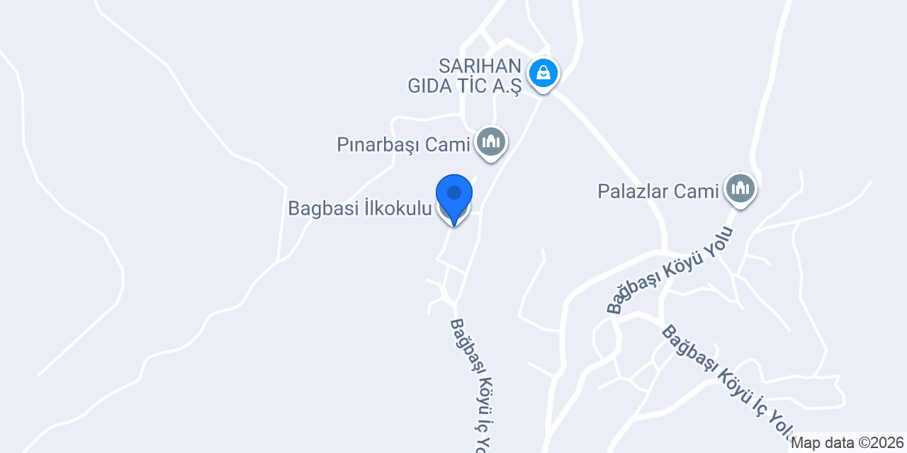 Bagbasi İlkokulu konumu