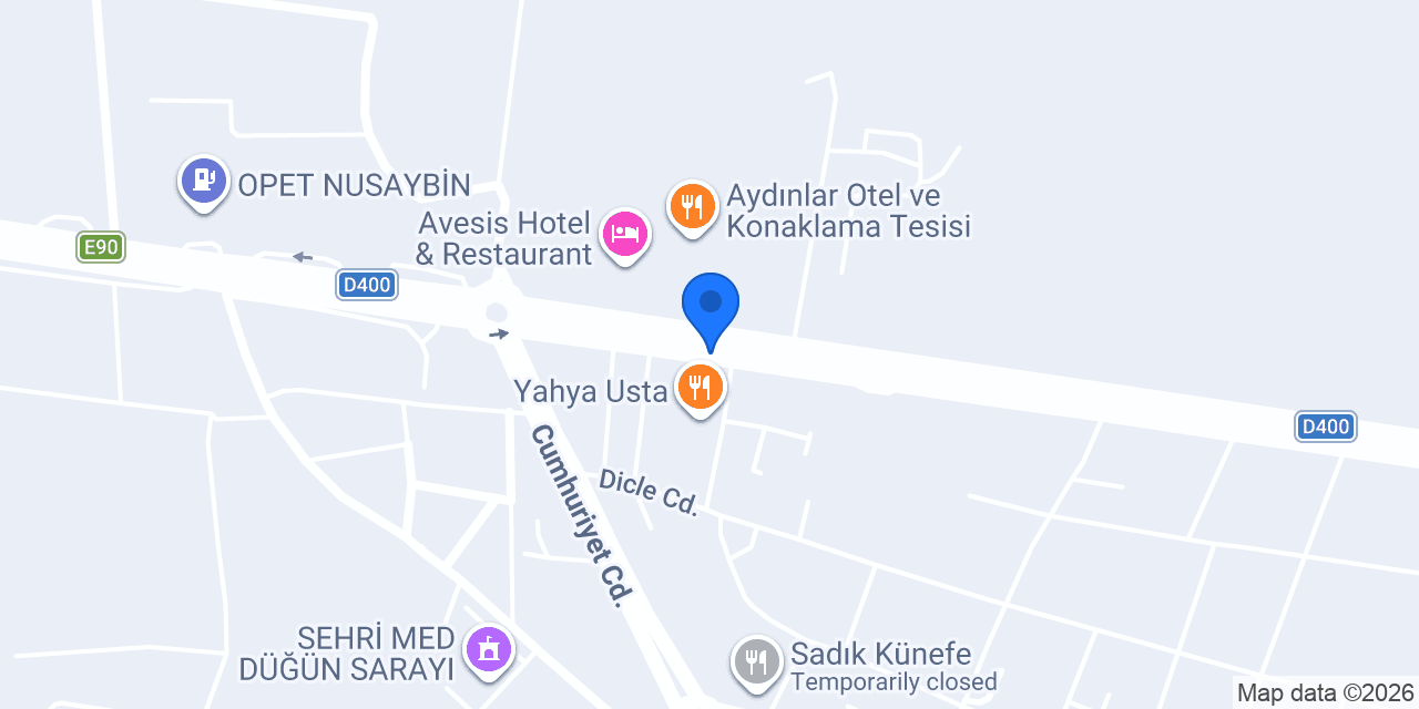BEST VAN NUSAYBİN konumu