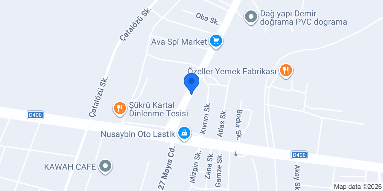 Hayat Eczanesi konumu