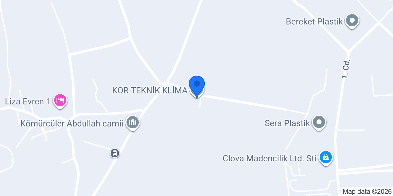 KOR TEKNİK KLİMA konumu