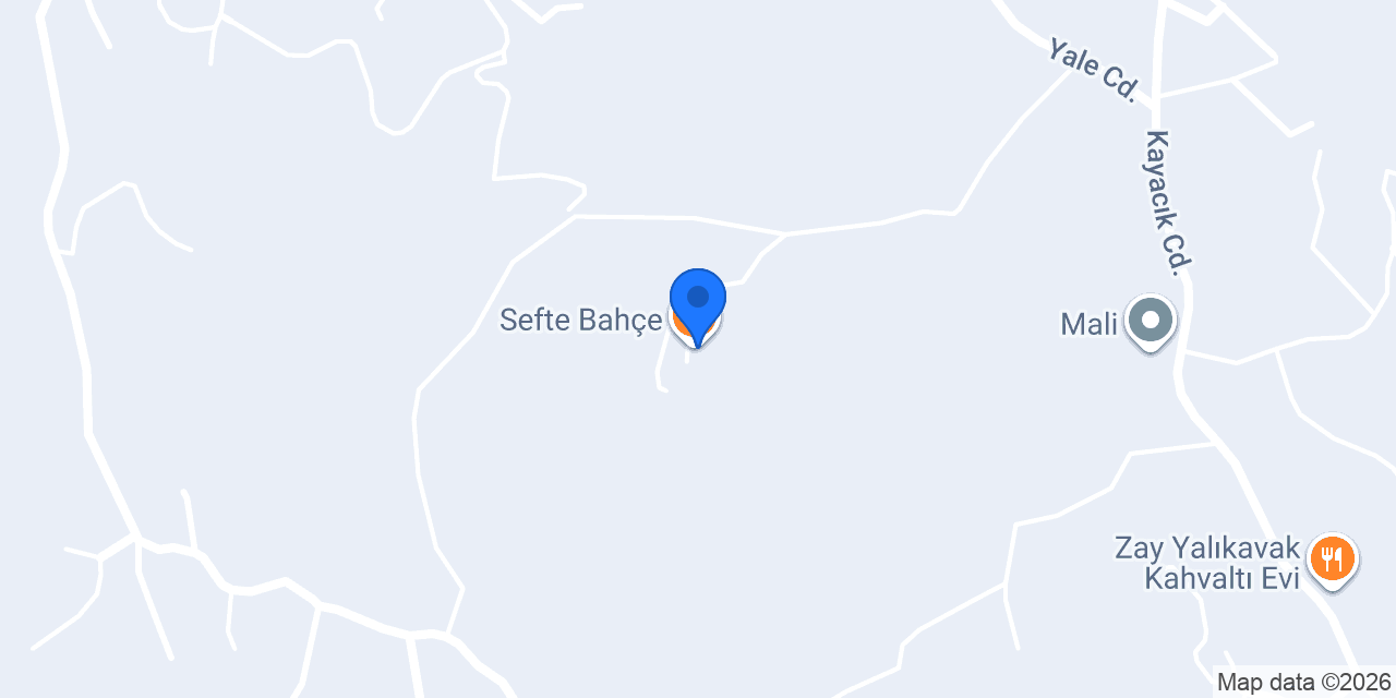 Sefte Bahçe konumu