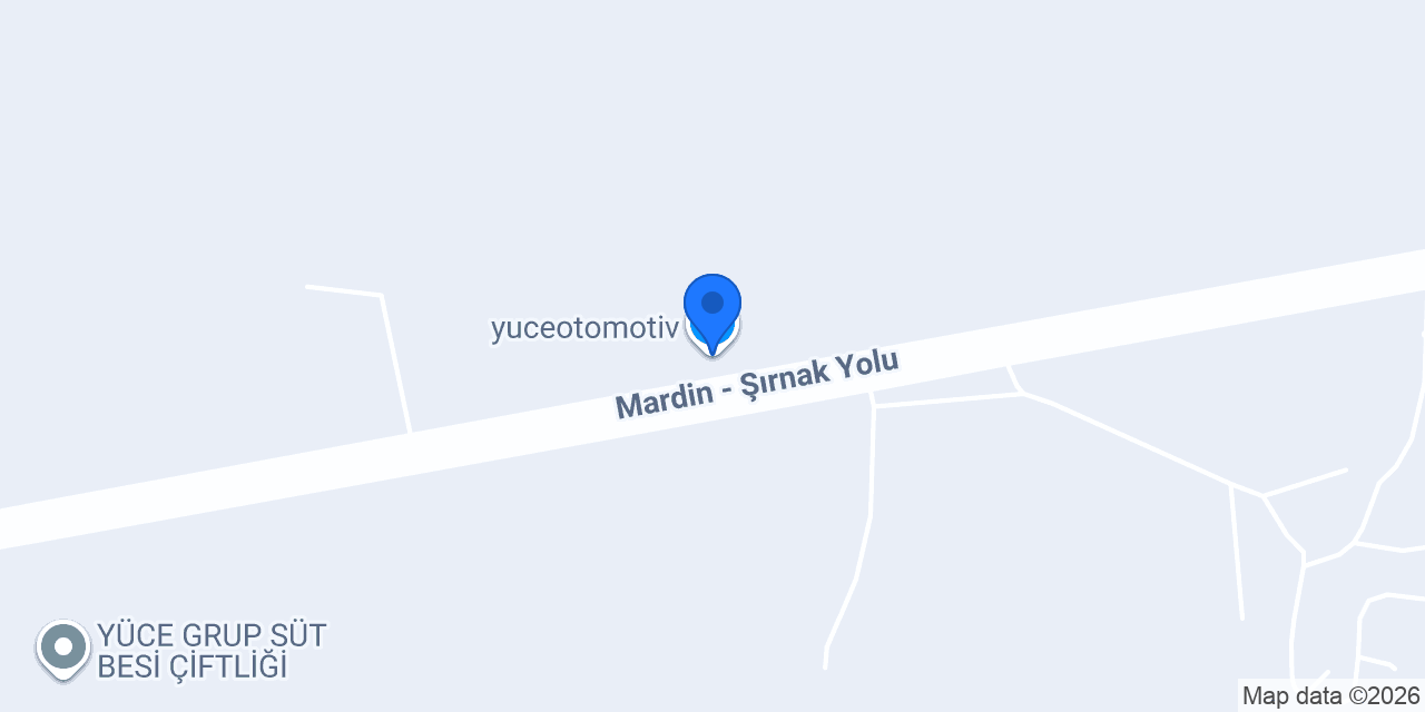 yuceotomotiv konumu