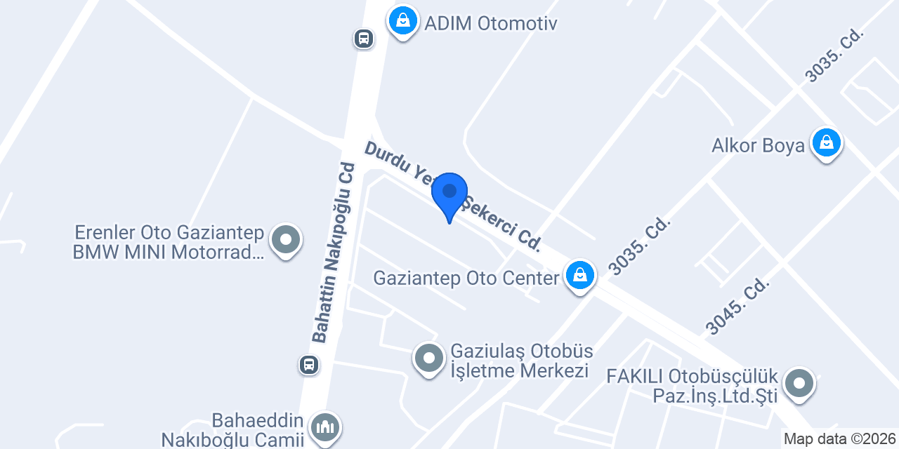 KAPLAN OTOMOTİV konumu