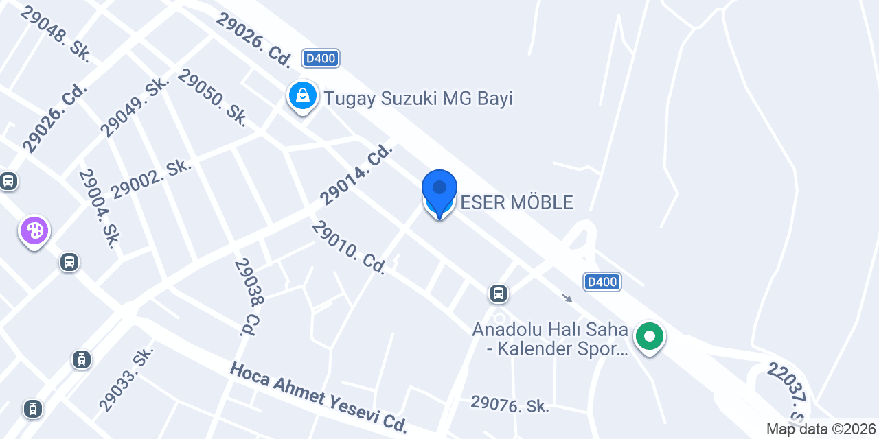 ESER MÖBLE konumu
