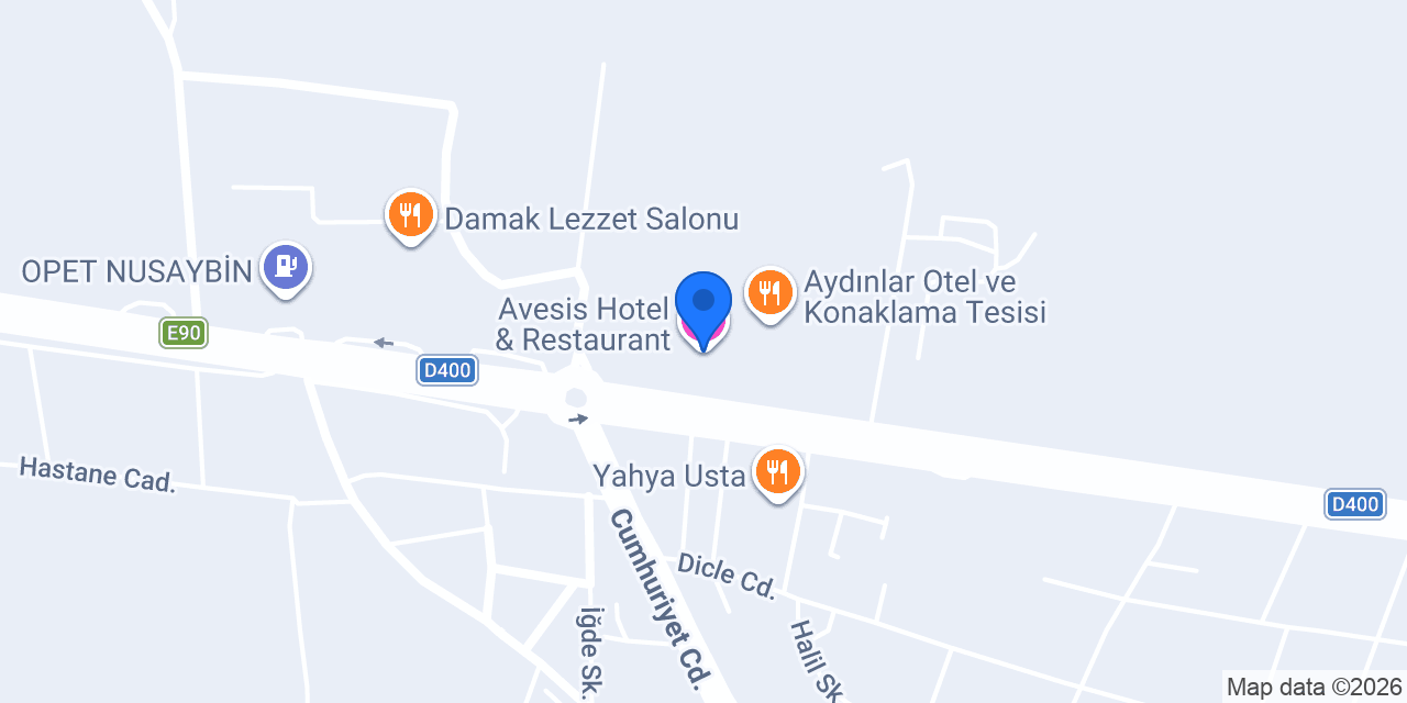 Avesis Hotel & Restaurant konumu