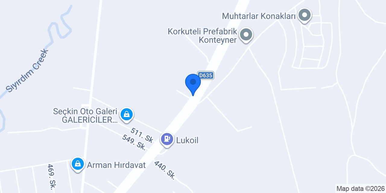 Emek Mermer Korkuteli konumu