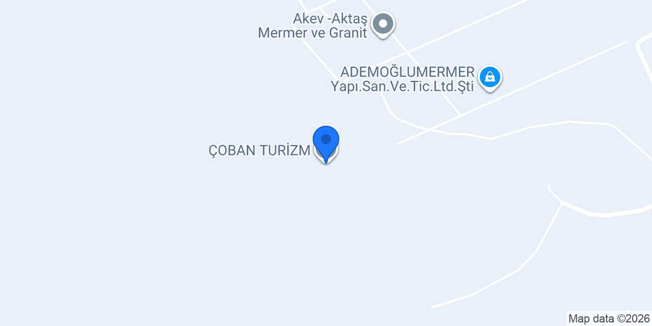 ÇOBAN TURİZM konumu