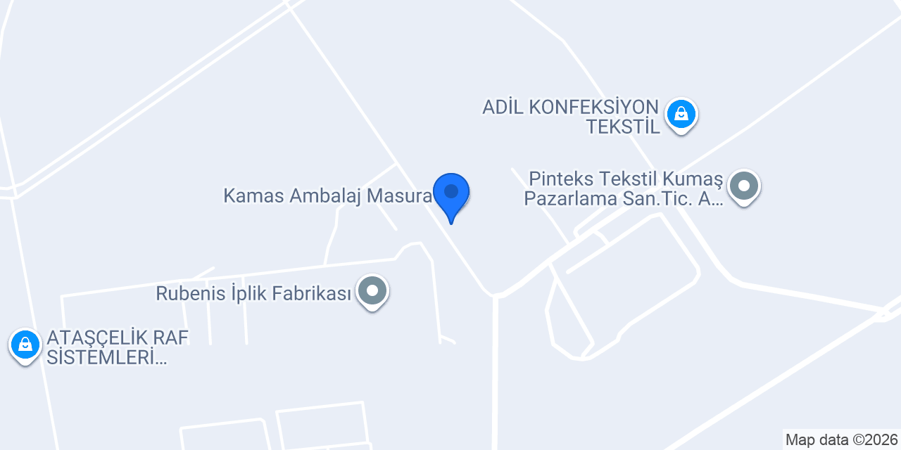 Bozkar Kimya konumu