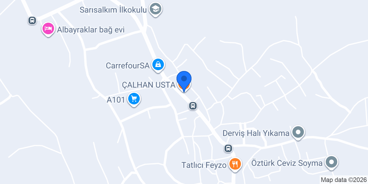 ÇALHAN USTA konumu