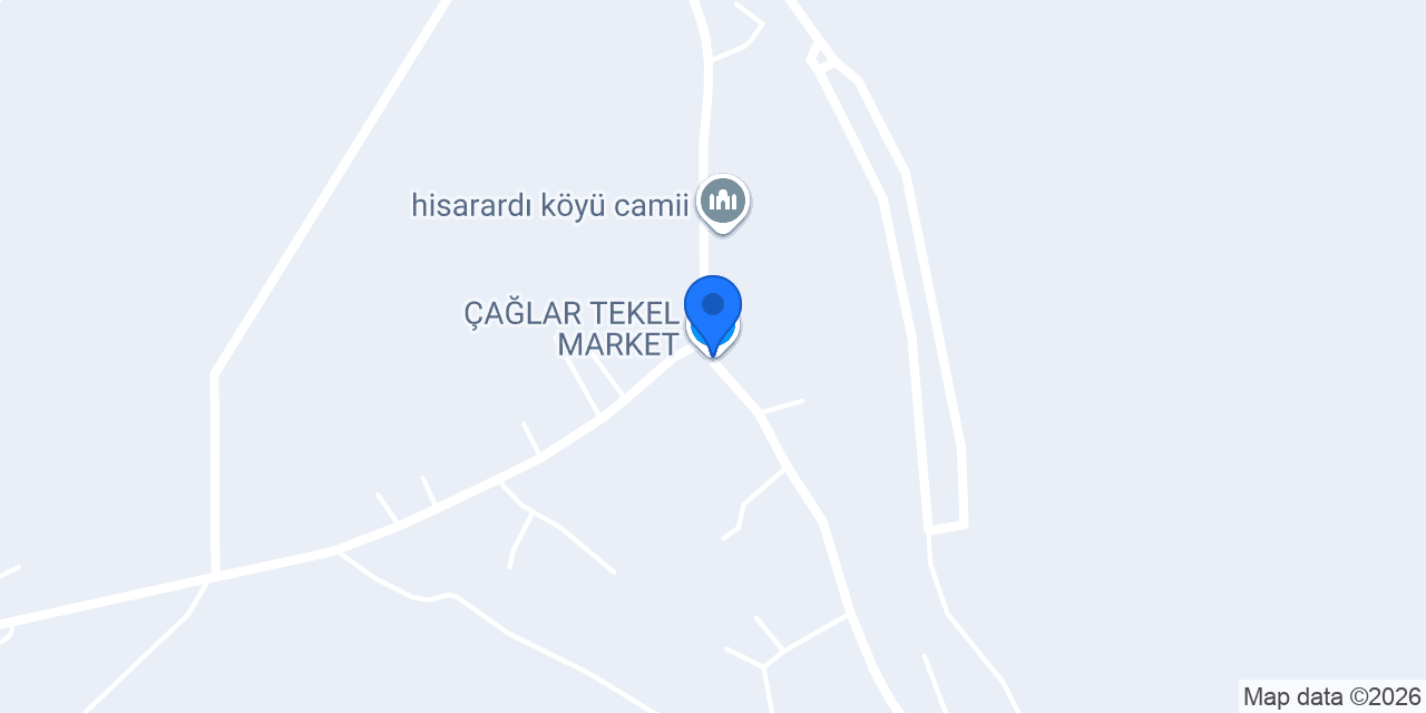 ÇAĞLAR TEKEL MARKET konumu