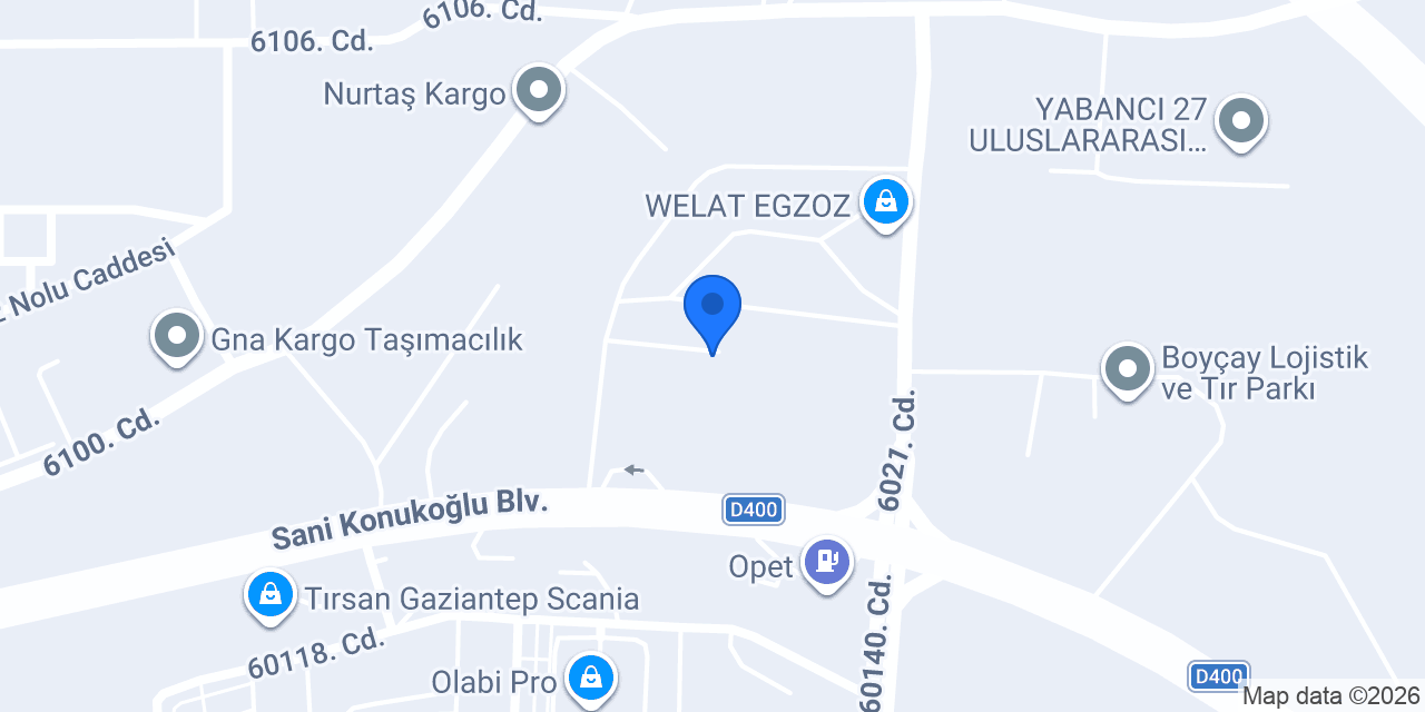 Göktürk Çelik konumu