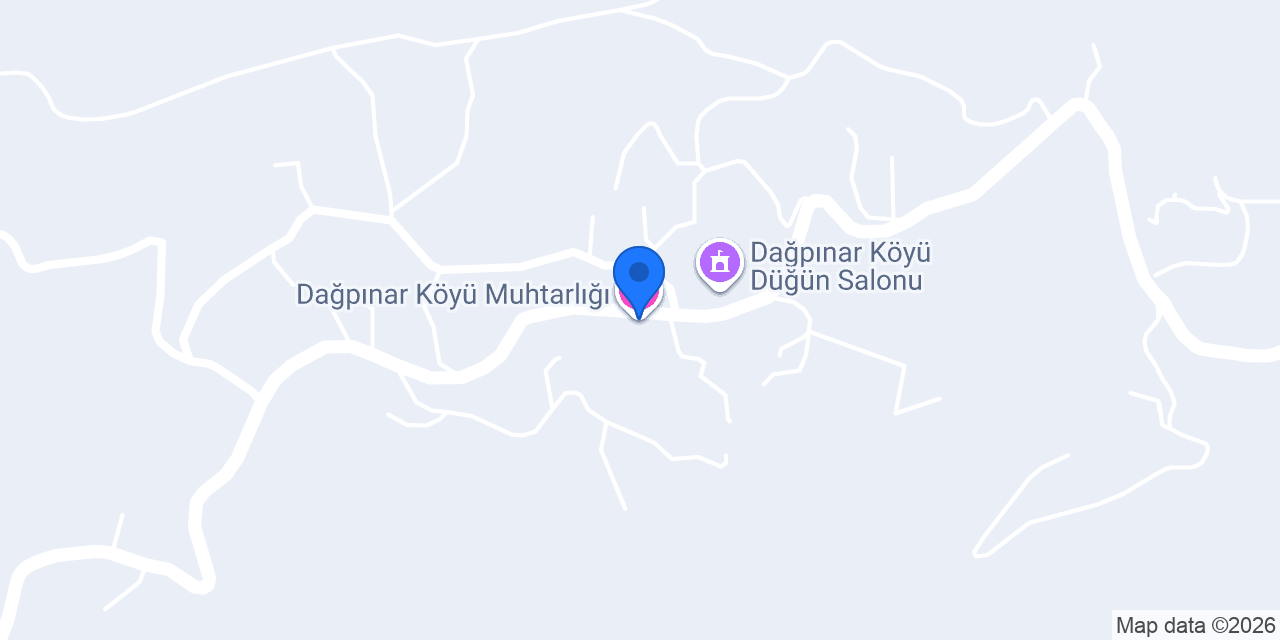 Dağpınar Köyü Muhtarlığı konumu