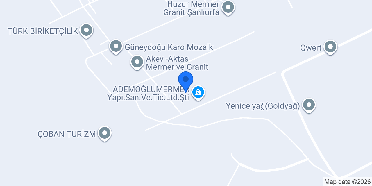 Enmek Granit Marble konumu