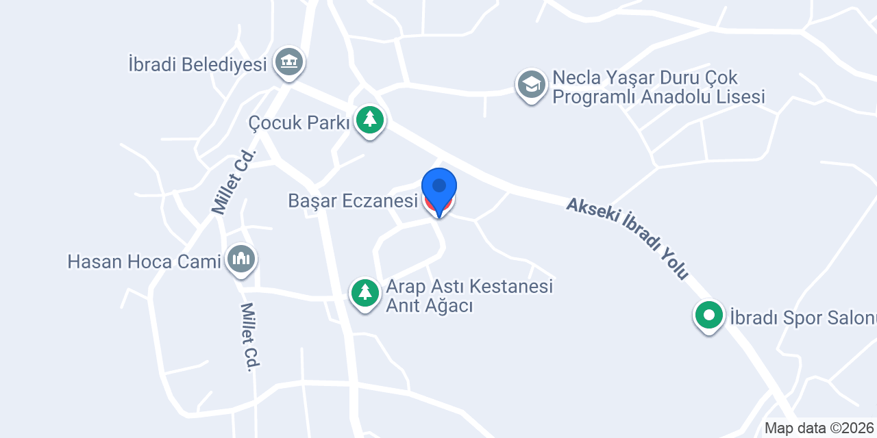Başar Eczanesi konumu